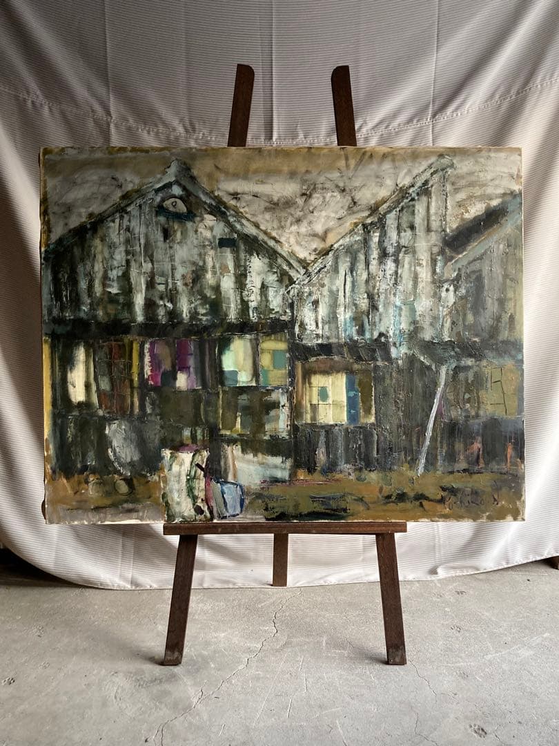 油彩画　油絵　美術