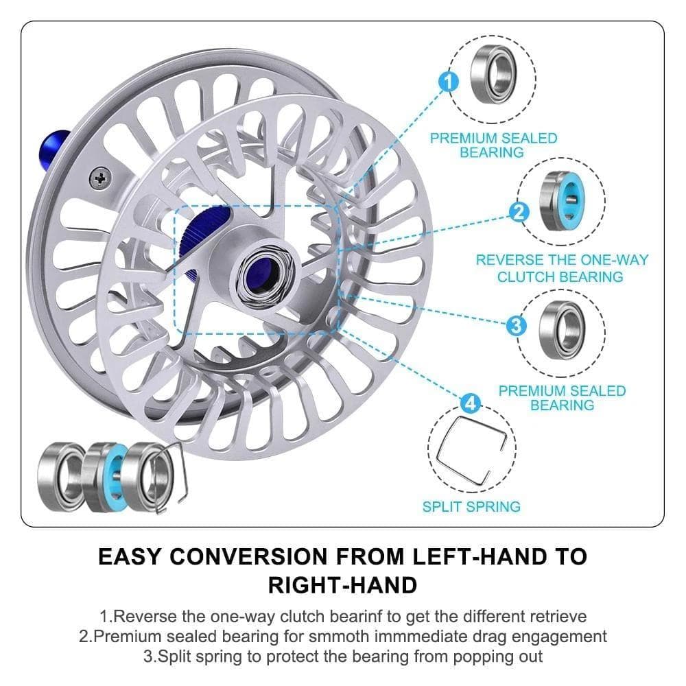 ★新品NEW！★＃５/７番★フルマシンカット★防水ベアリング★超軽い約128g★