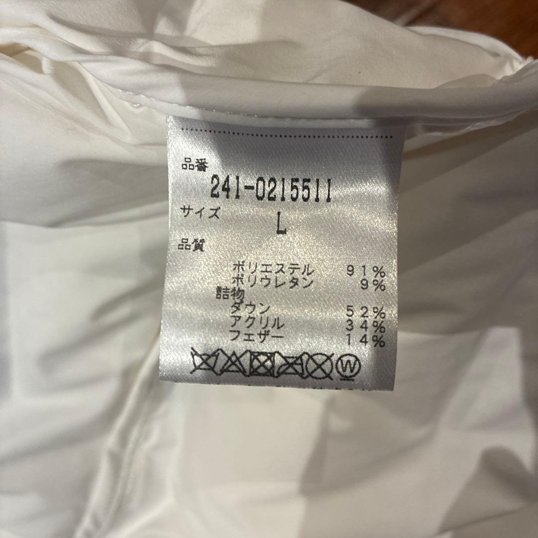 Callaway フード付きダウンジャケット Lサイズ ホワイトL