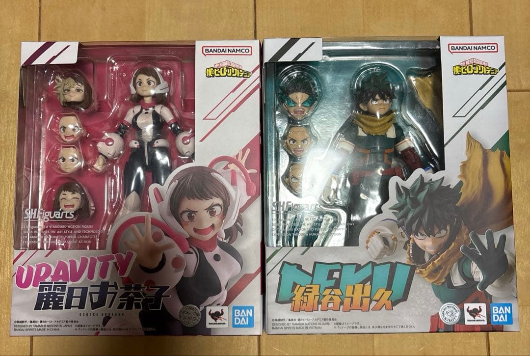 僕のヒーローアカデミア　shf フィギュア