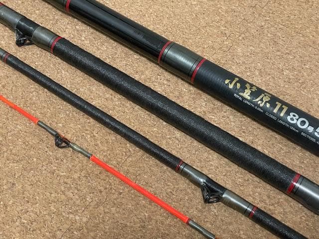 【中古品】 ダイワ カーボウィスカー 小笠原11 80号 504 クエ竿