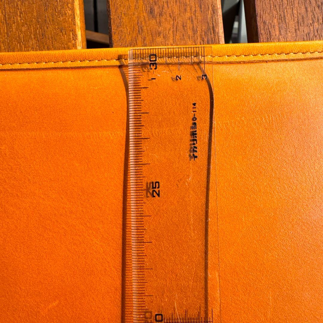 新品未使用、自宅保管COACH A4版　レザー ノートパッドブラウン