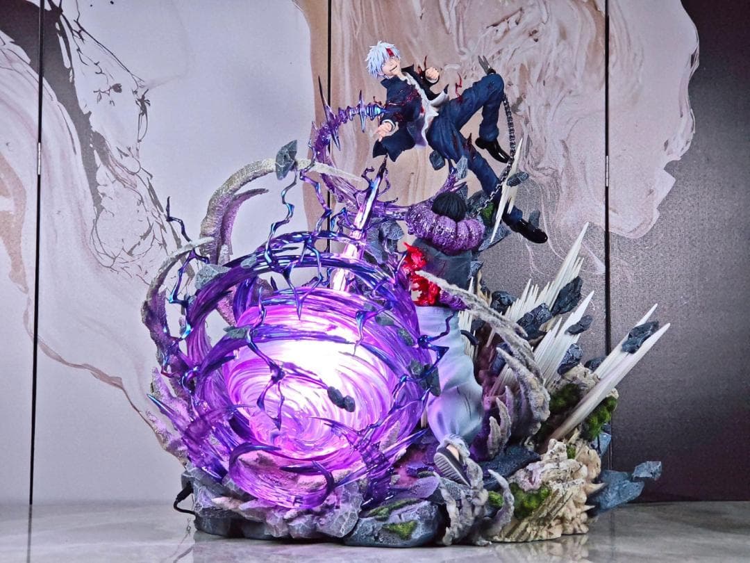 呪術廻戦 五条悟 伏黒甚爾 茈 ガレージキット フィギュア 1/6スケール