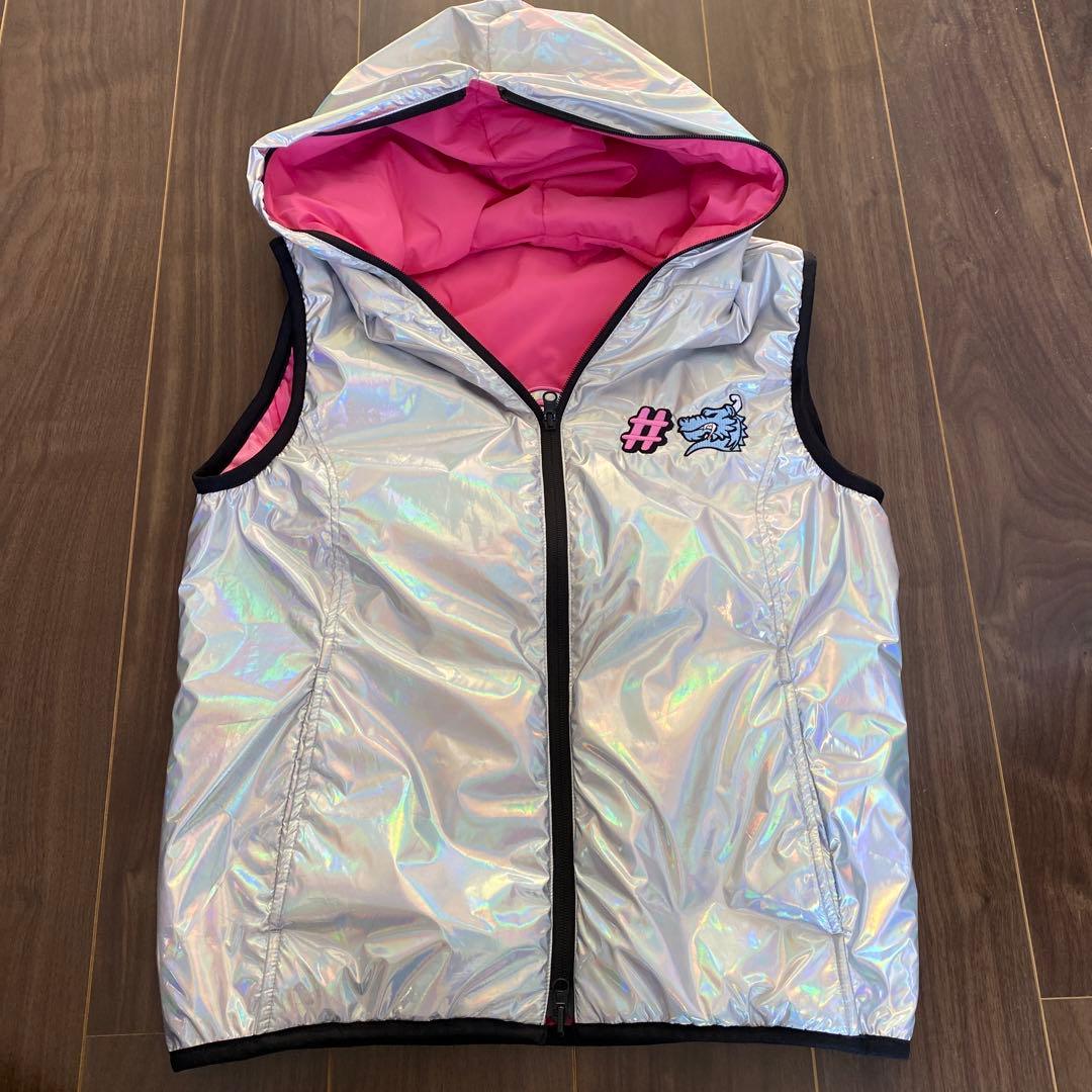 ベスト　ドラゴン　ゴルフ　メンズ　M