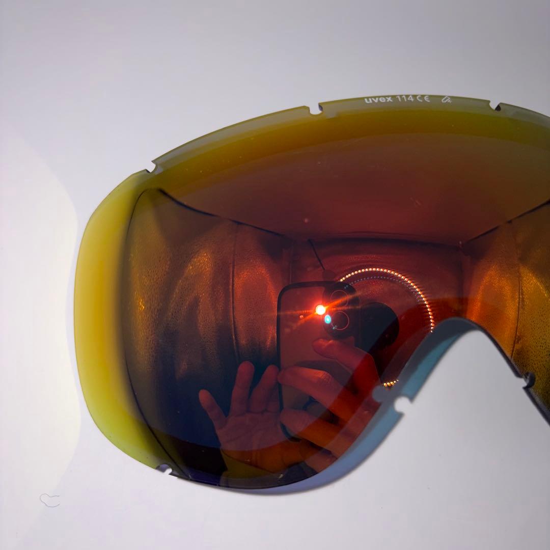 【極美品】UVEX downhill 2000 ミラーレンズ・ケース袋付き