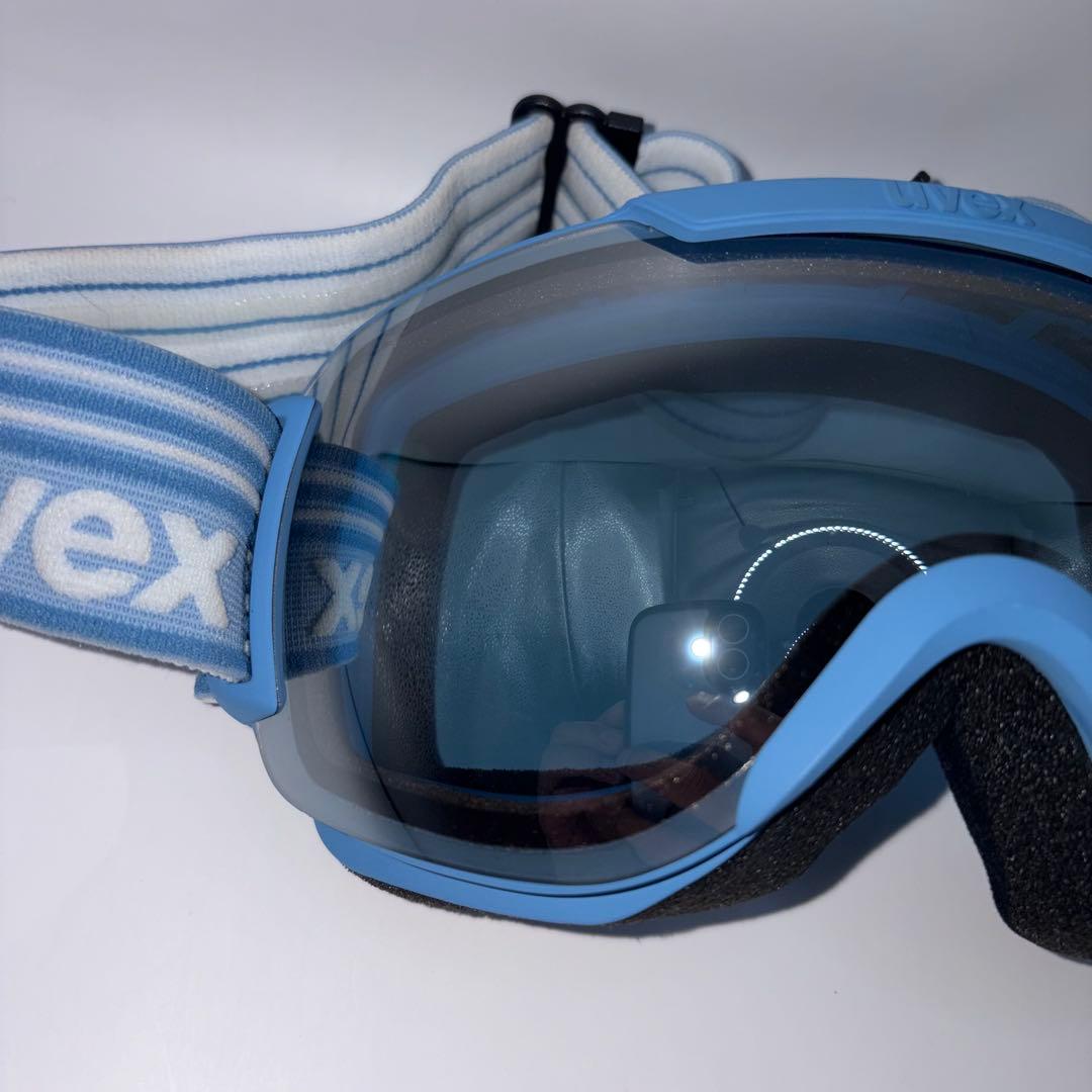 【極美品】UVEX downhill 2000 ミラーレンズ・ケース袋付き