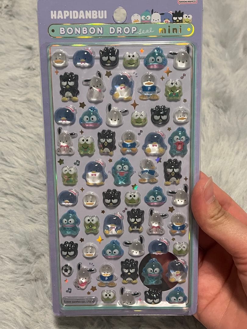 サンリオ ボンボンドロップシールmini コンプリート 正規品