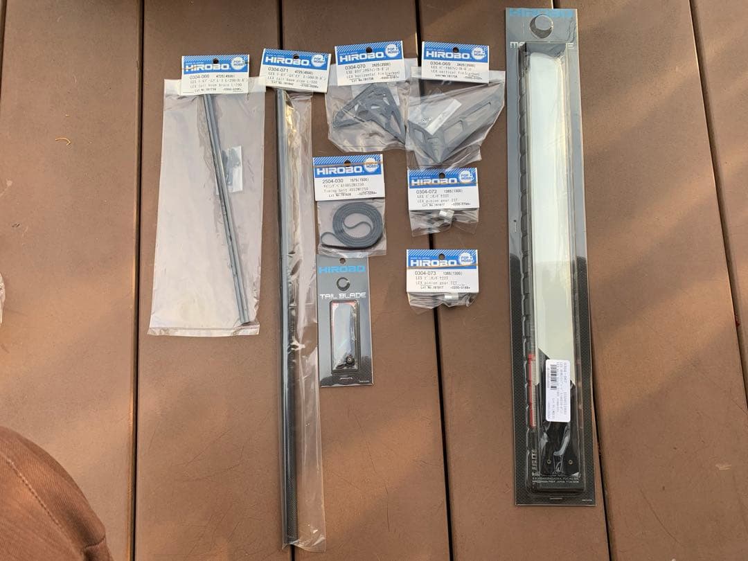 HIROBO製　レプトン電動ヘリコプター　オプションフルカーボン仕様