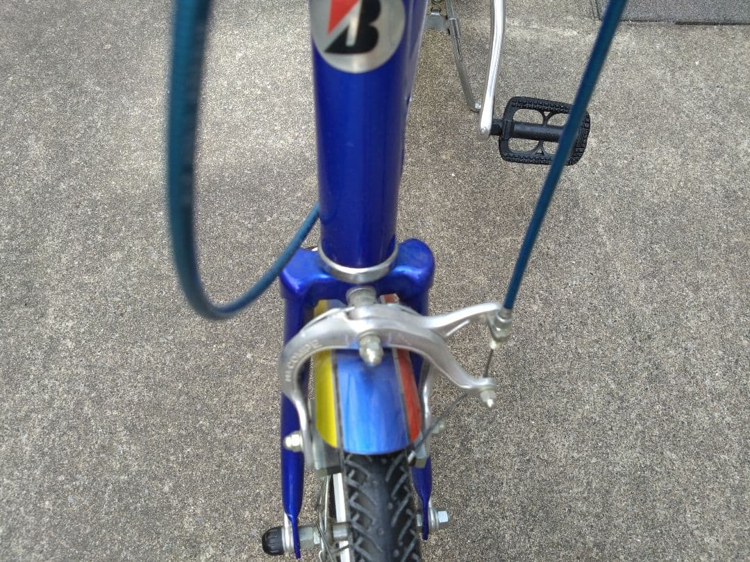 ブリヂストン　限定モデル　トランジット　折りたたみ　自転車　トリコロール