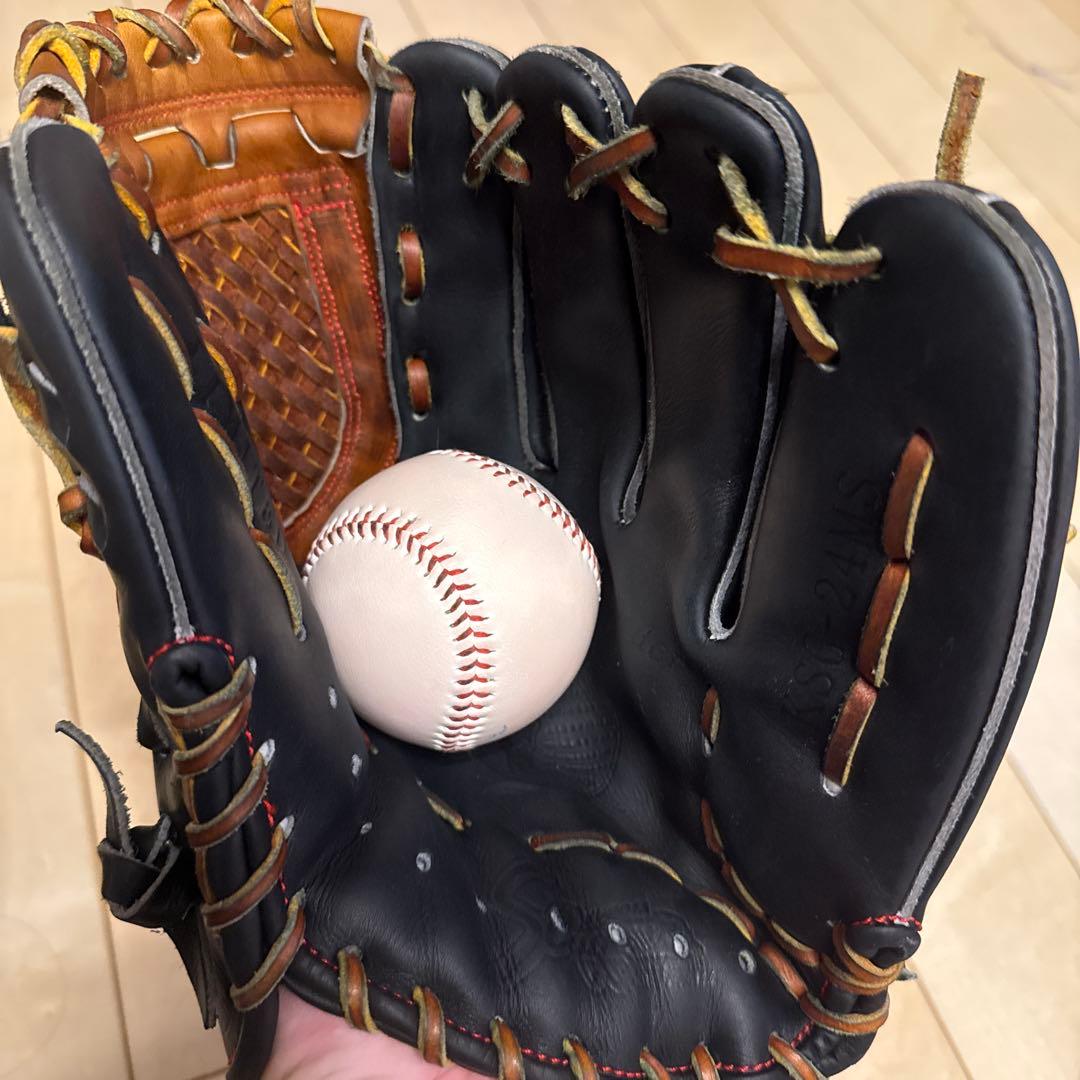 久保田スラッガー 24MS 硬式 限定 キップレザー スケルウェブ 希少ラベル