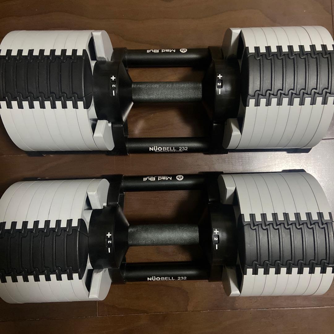 ①フレックスベル NUOBELL ✖︎ Mad Bull 可変ダンベル 32kg