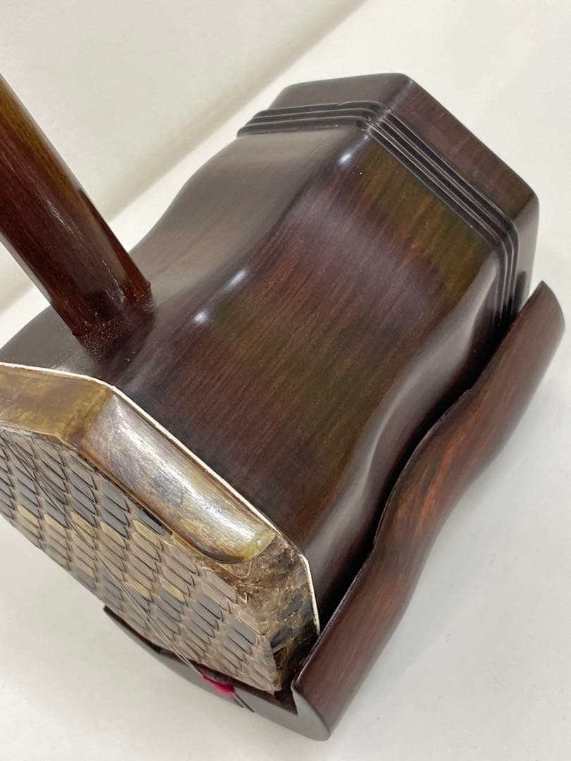 13555 古月琴坊　紅木　二胡　蛇皮　ER-400