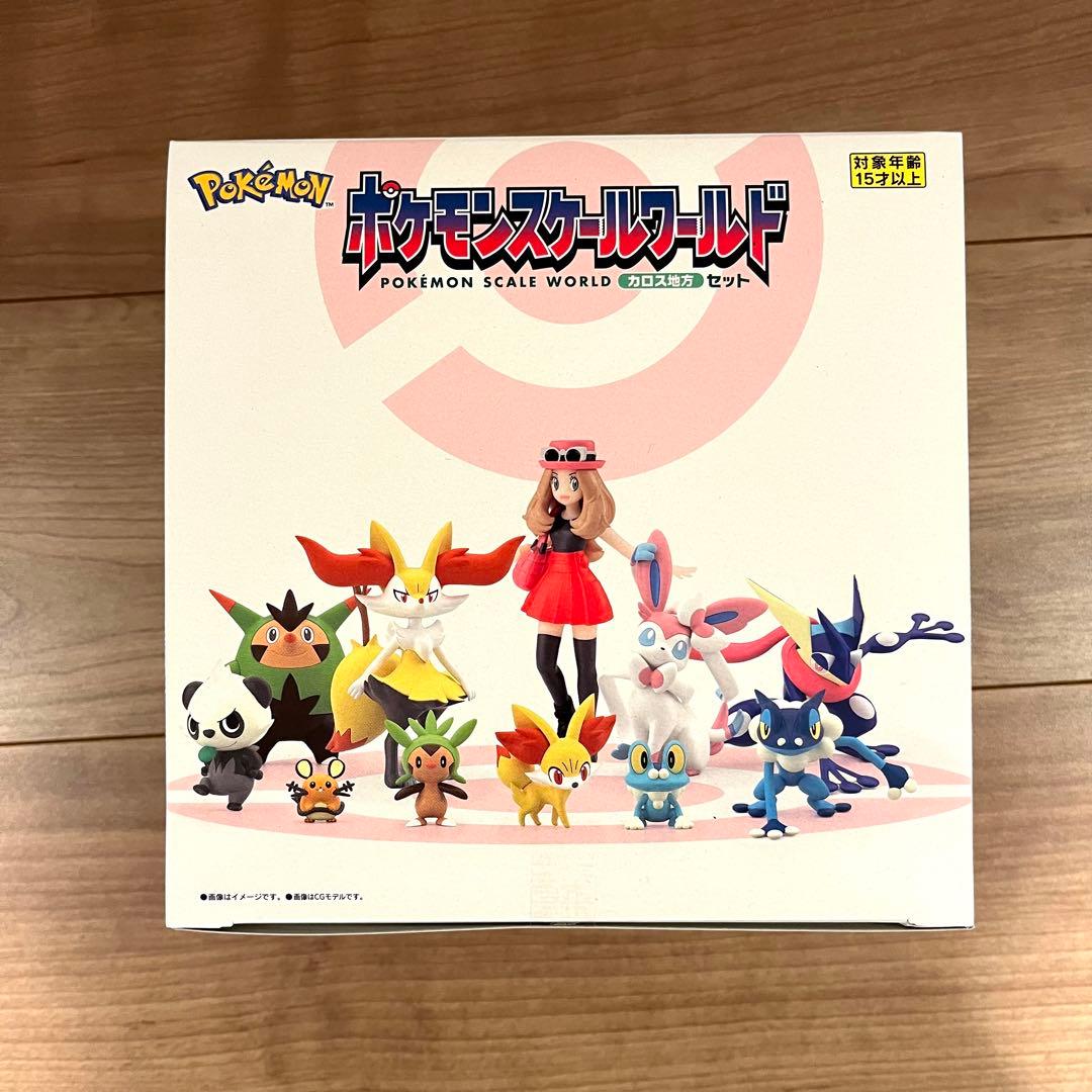 [新品未使用]ポケモンスケールワールド カロス地方セット　バンダイ