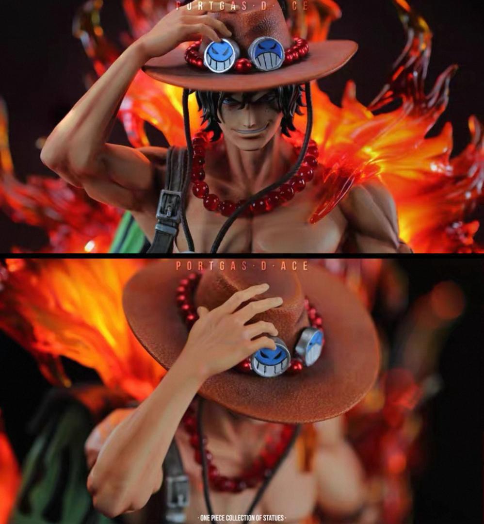 ONE PIECE ポートガス·D·エース 1/6 彫刻フィギュア 海外限定