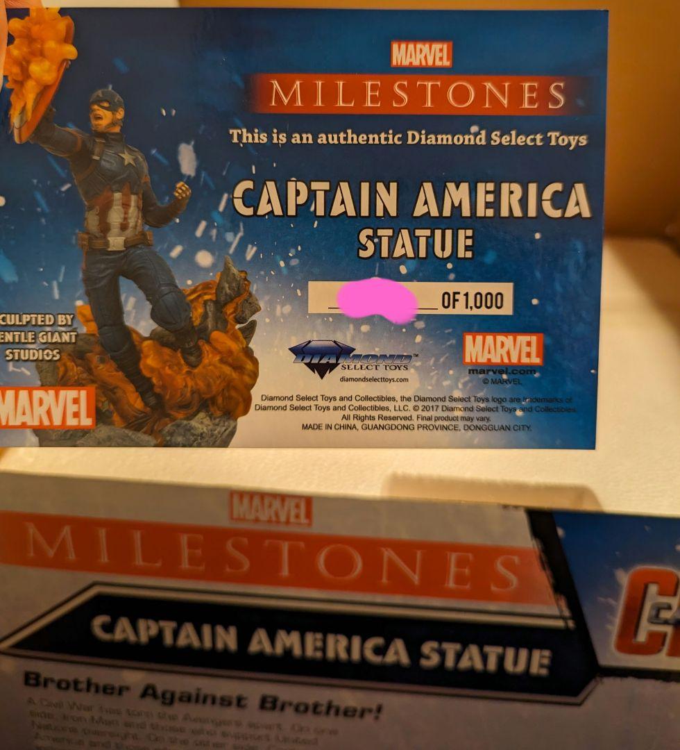 【新品未使用・限定品】キャプテンアメリカ　ダイヤモンドセレクト