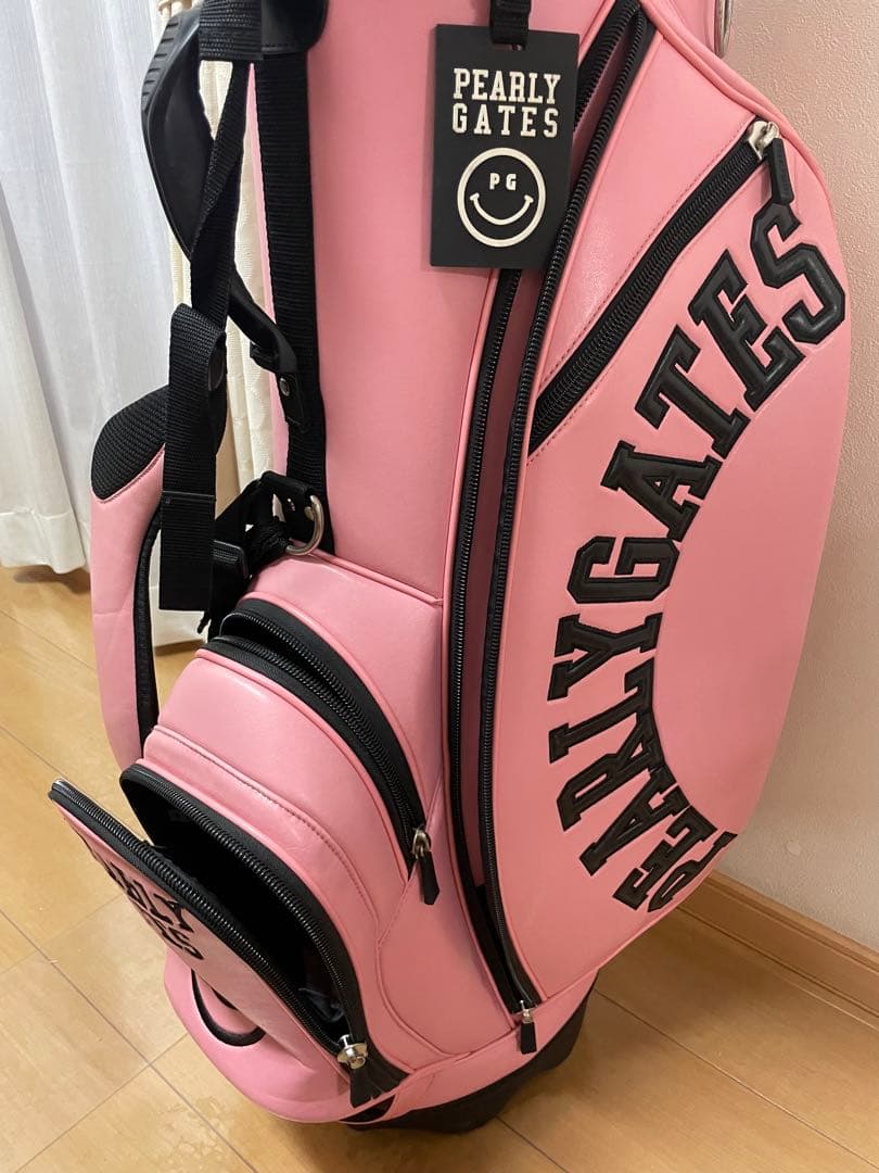 PEARLY GATES ピンクキャディバッグ