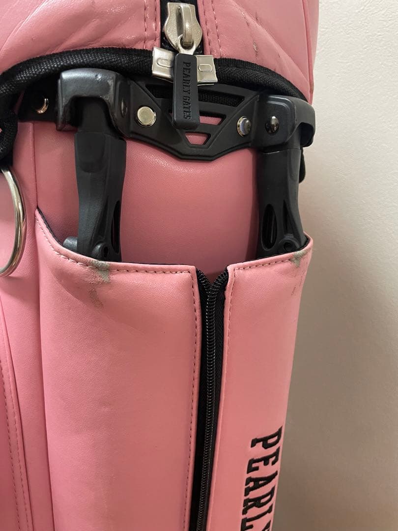 PEARLY GATES ピンクキャディバッグ
