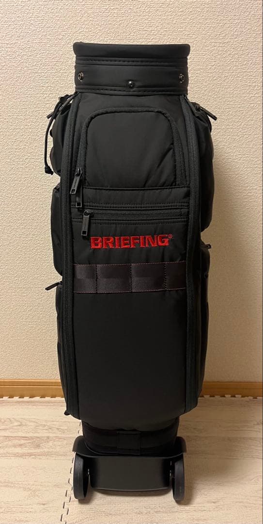 【新品】BRIEFING キャディバッグ CR-6 CASTER ブラック