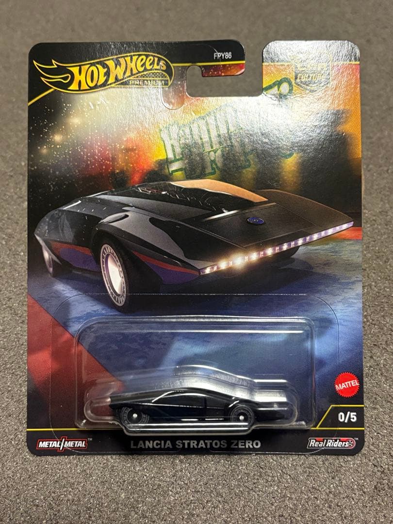 ホットウィール プレミアム ランチア ストラトス ゼロ　チェイス　Chase