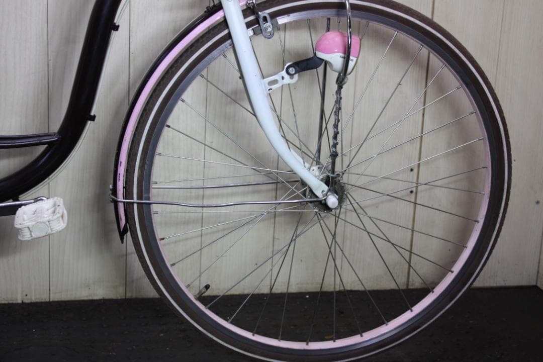 あさひ製CHERIRシェリール 26型 AUTO LED 子供用シティーサイクル