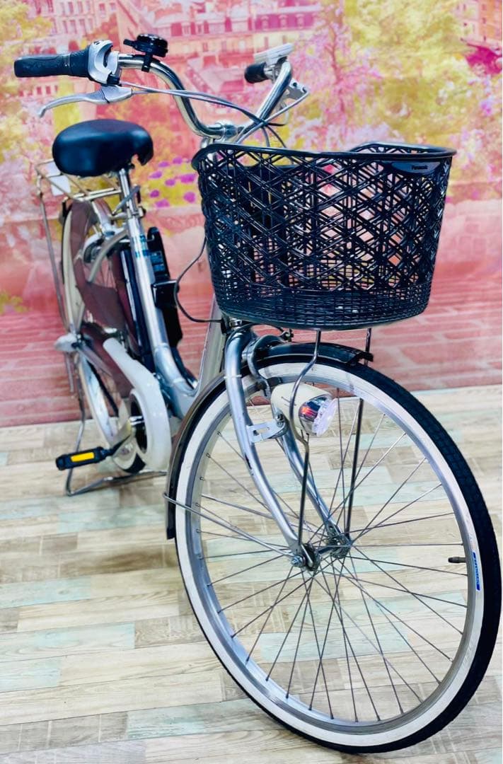 K2896 電動自転車パナソニック ママチャリ 24インチ 8.9Ah送料無料