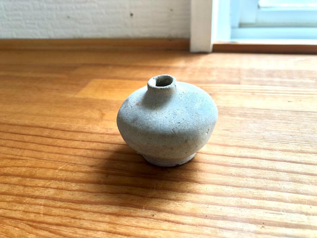 【タイ・骨董】宋胡録（スンコロク） 白釉 小壺（1301年~1600年）