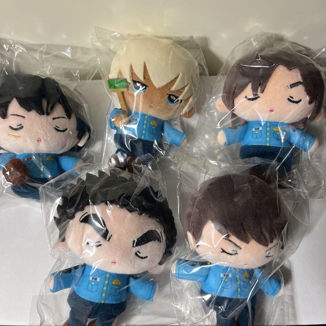 名探偵コナン　おすわりぬいぐるみ 警察学校編ver. 5体セット