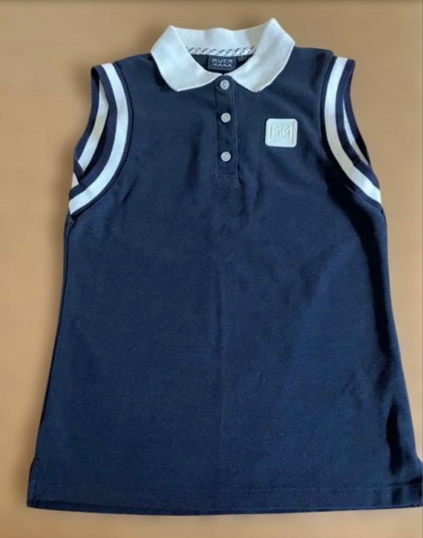 バンドスリーブポロシャツ muta