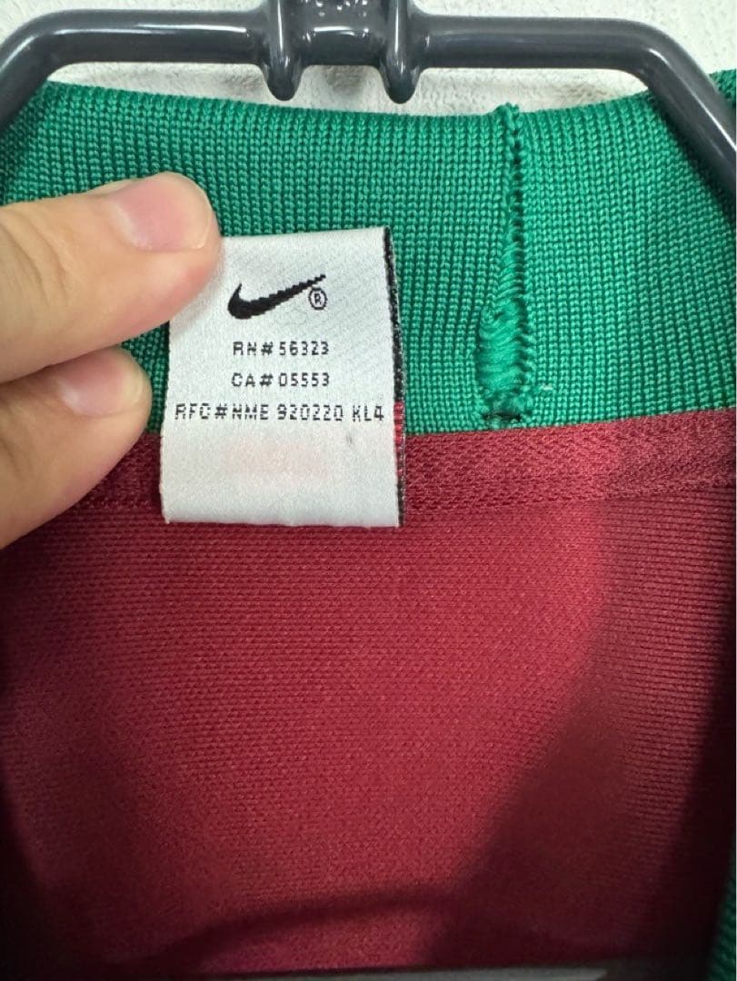 ポルトガル代表 ユニフォーム ホーム 97年 ナイキ NIKE Lサイズ