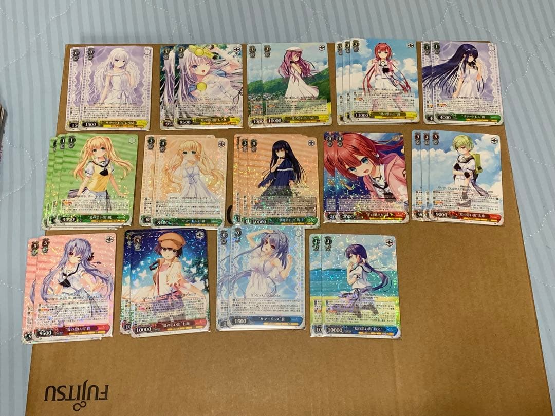 ヴァイスシュヴァルツ Summer Pockets サマポケ RR以下ほぼ4コン