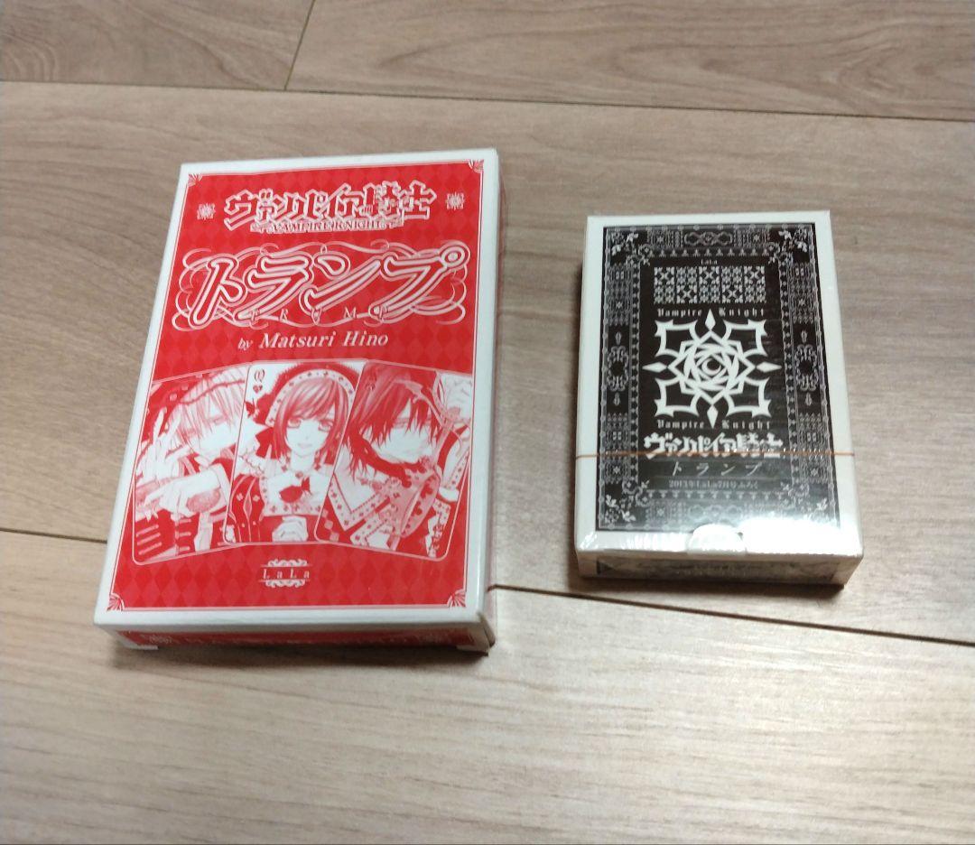 ヴァンパイア騎士★LaLa付録セット （トランプ、パスケース等）