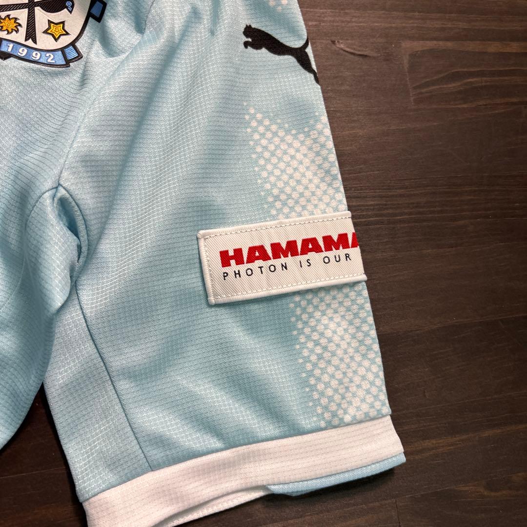 ★8SM2 PUMA ゲームシャツ　JUBILO IWATA アダイウトン　古着