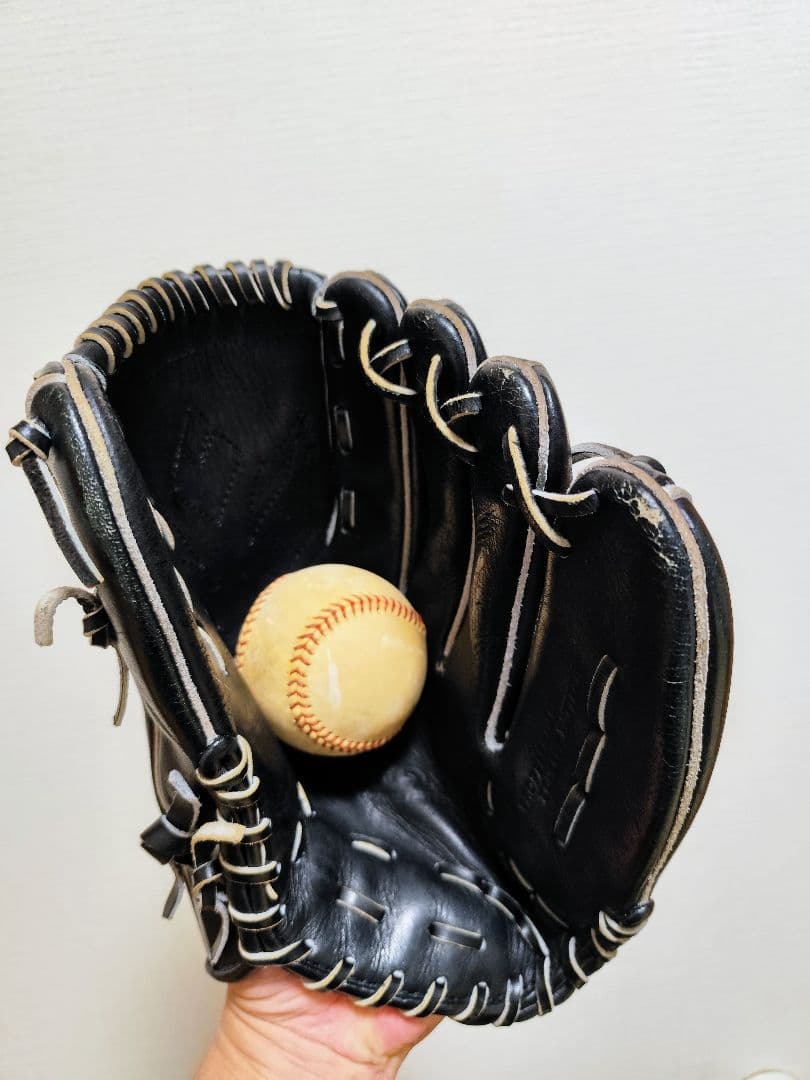 【美品・即戦力】ZETT プロステイタス 軟式野球グローブ