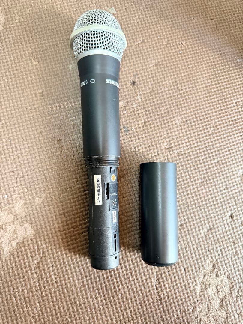 Shure PG28 ダイナミックマイク動作確認済み、良い品。