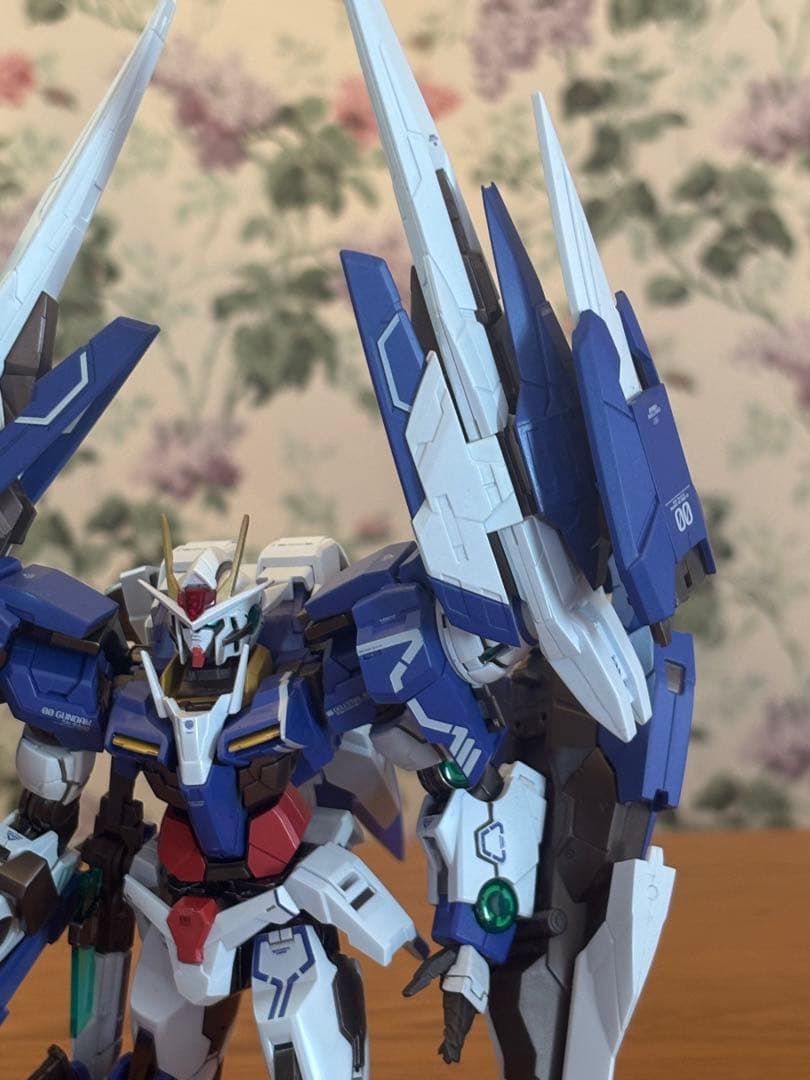 美品 L BUILD ダブルオーガンダム セブンソード (完成品)