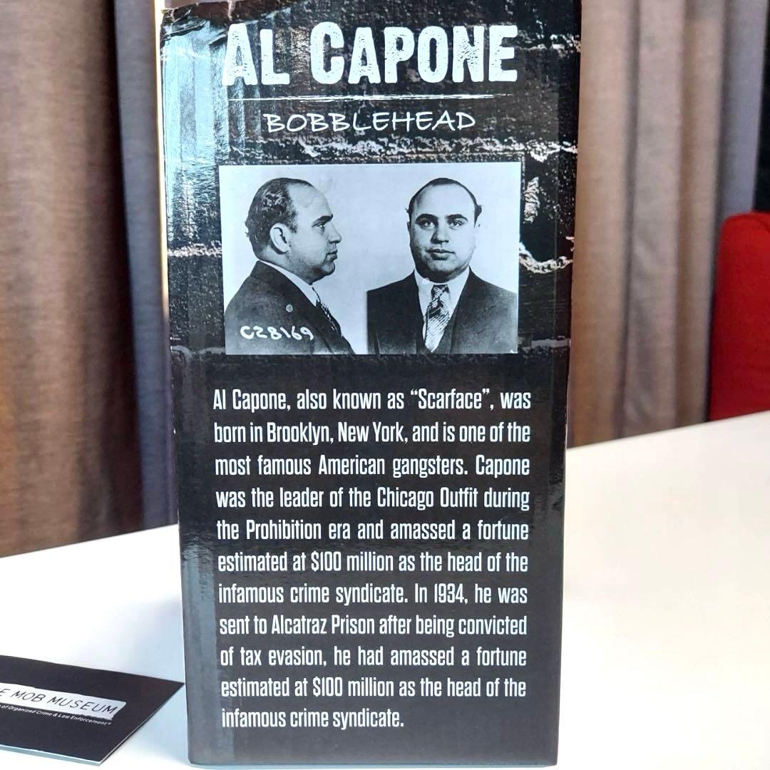 アル・カポネ　ボブルヘッド　人形　モブミュージアム限定　ギャング　マフィア