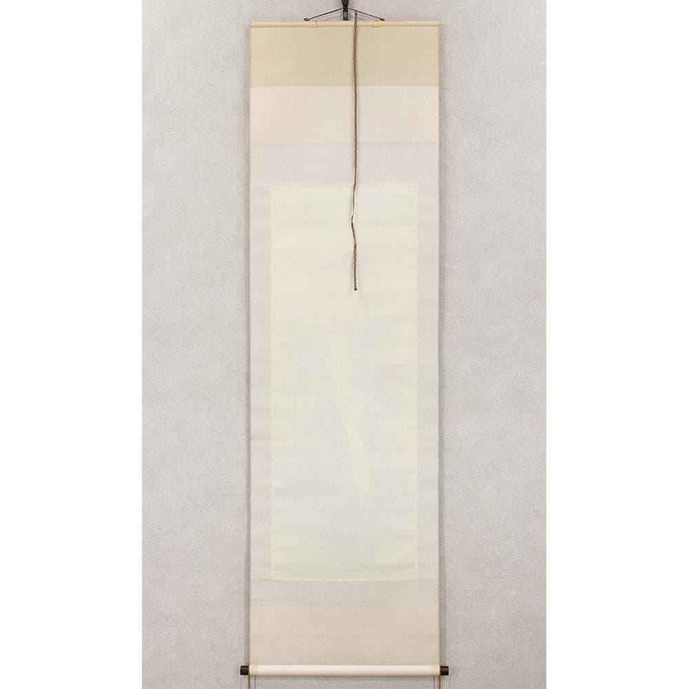 掛軸 日本画 三浦成珠「称名滝」共箱 紫雲会所属 北海道出身