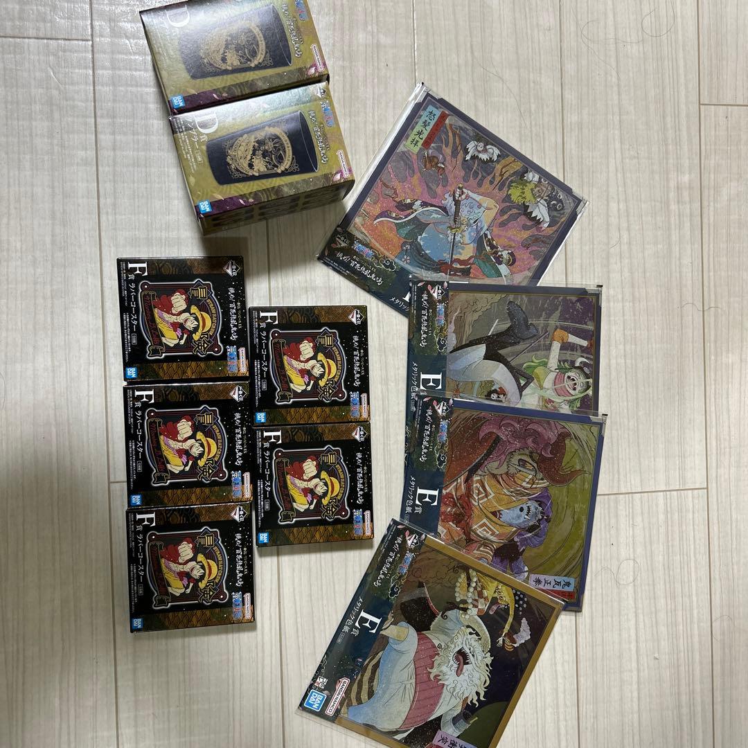 一番くじワンピースEX 挑め！百花繚乱鬼ヶ島　セット＋おまけ付き