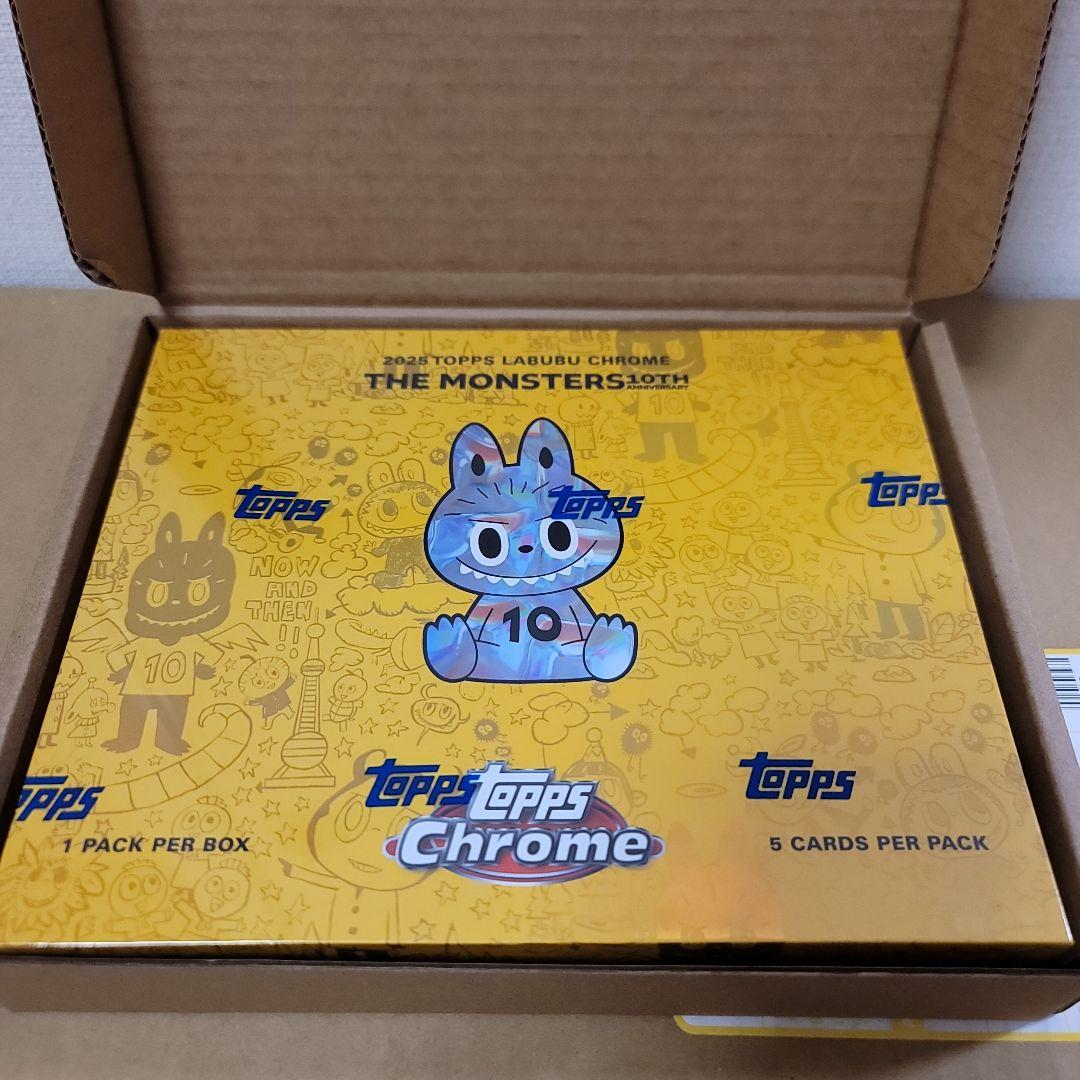 ドラゴンボールカード 2025 Topps Chrome Labubu 5box