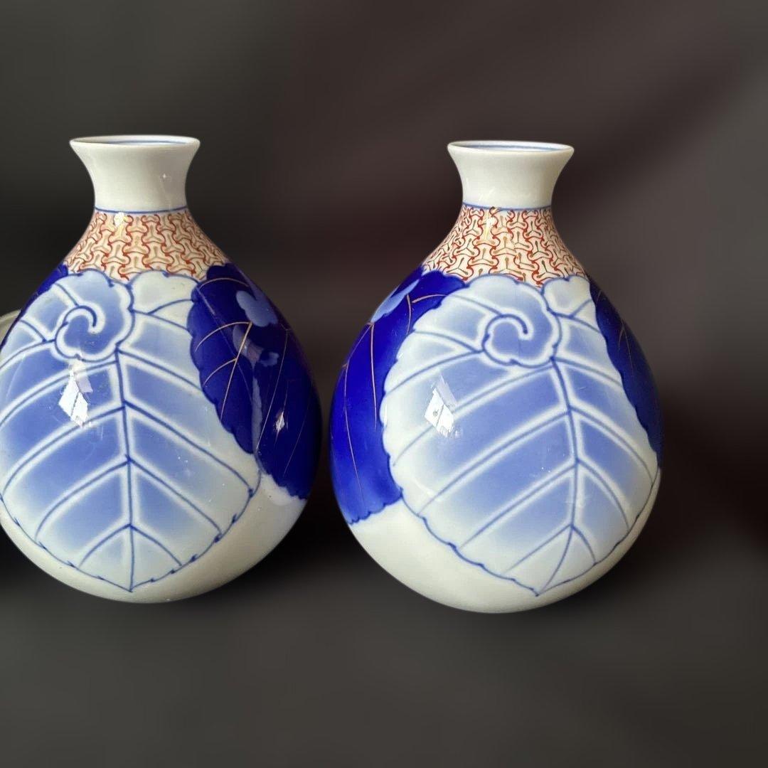 香蘭社 愁海棠 酒器揃 磁藝工房 徳利 希少品