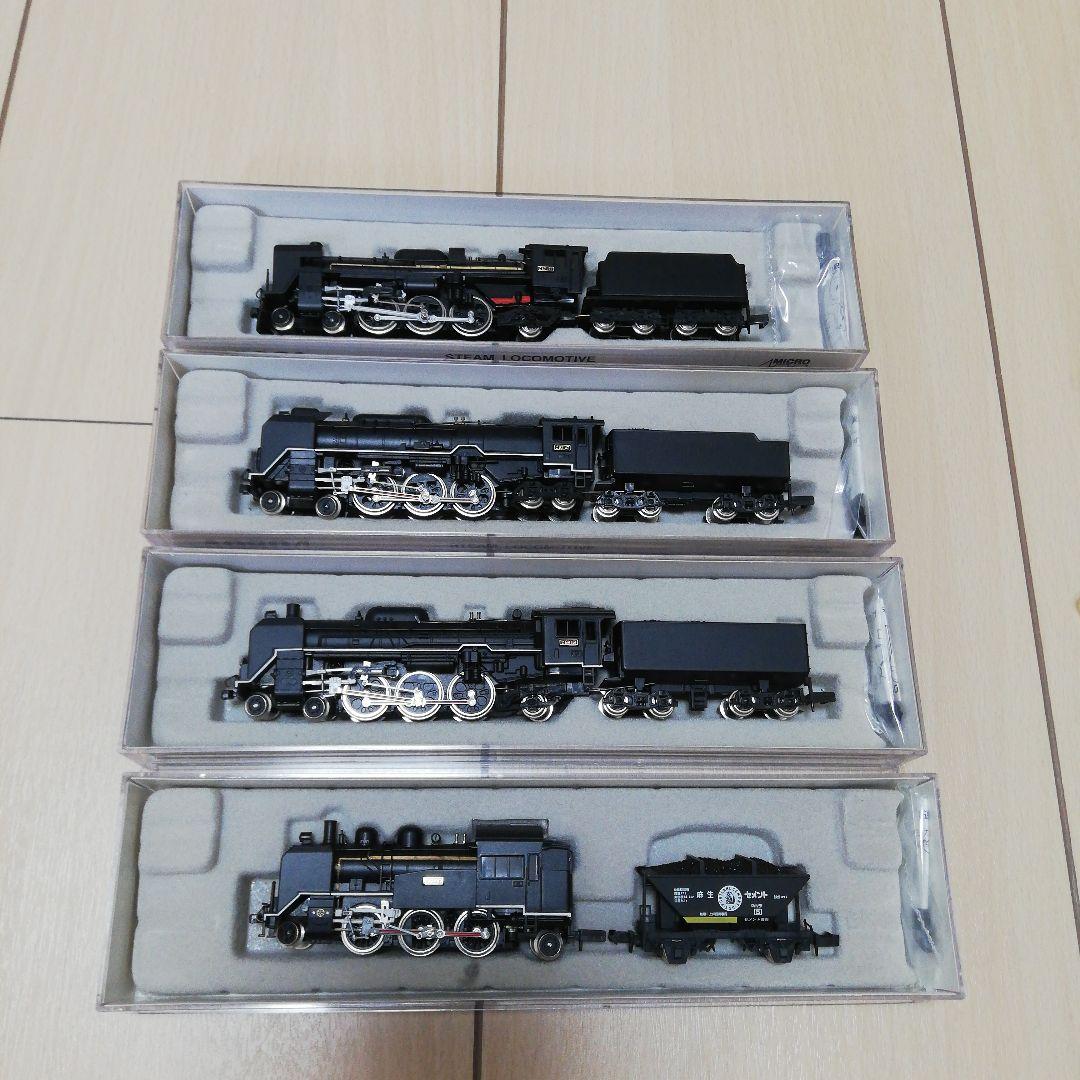 マイクロエース蒸気機関車4両