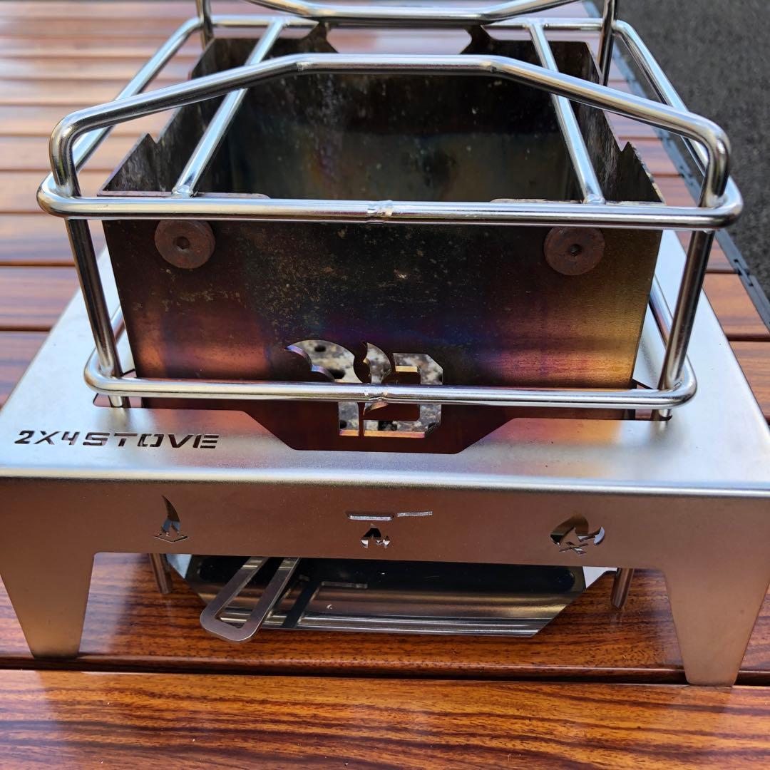 吹火台（ふきびだい）2X4 STOVE アウトドアコンロ　焚き火台