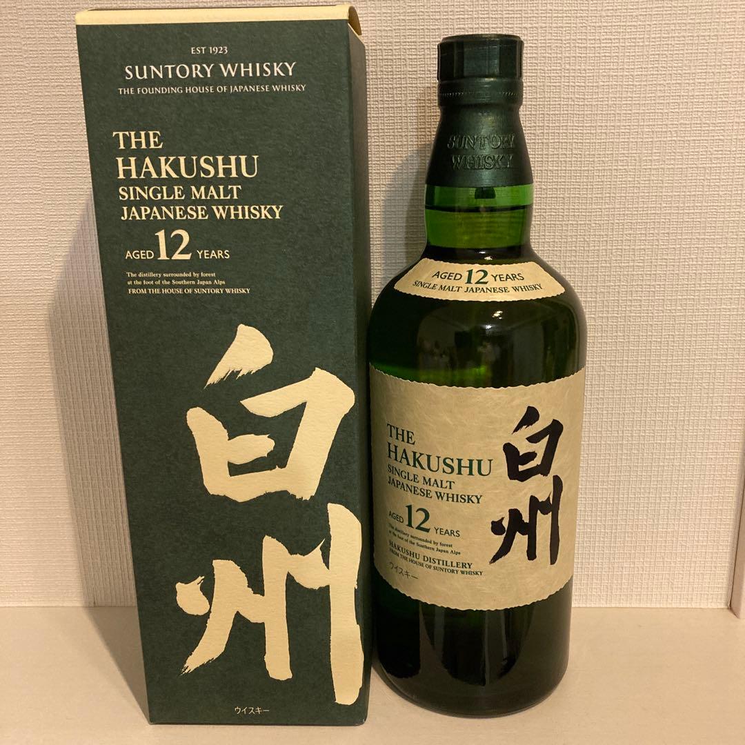 白州12年&白州100周年記念ラベル(白州グラス付)セット