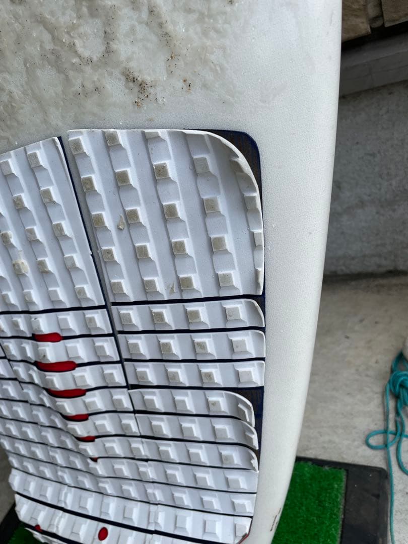 TOKORO ショートボード ホワイト　フィン付き　　値下げ中！