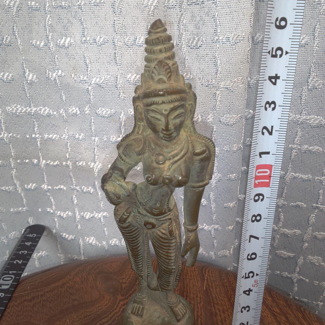 青銅製 ヒンドゥー神像 仏像 骨董 中国美術？