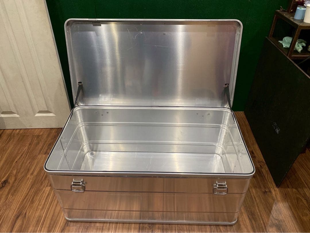 希少 廃盤品 Dulton ダルトン アルミコンテナ Ｌサイズ 旧型コンボイ