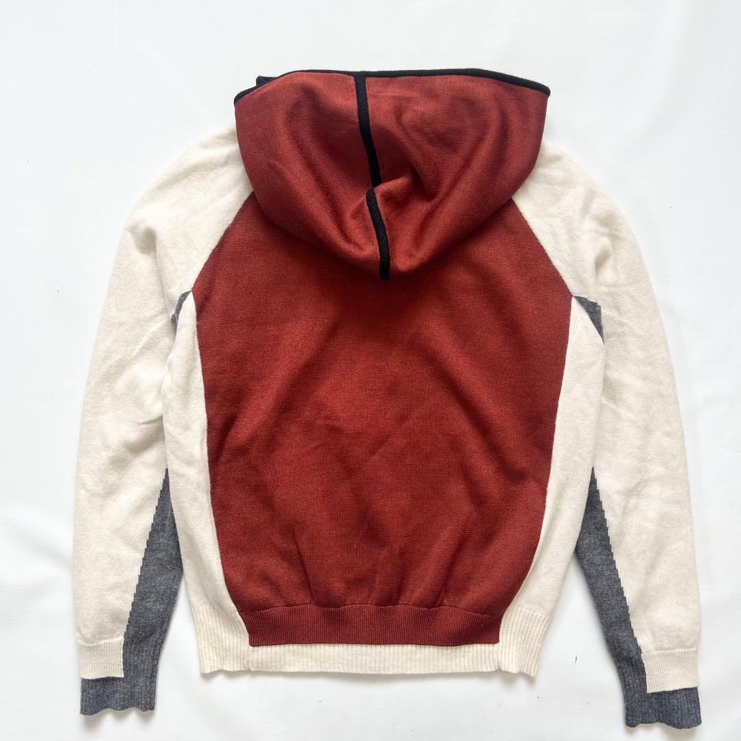 LANVIN SPORT ランバンスポール　裏地付き　ニット　パーカー　ゴルフ