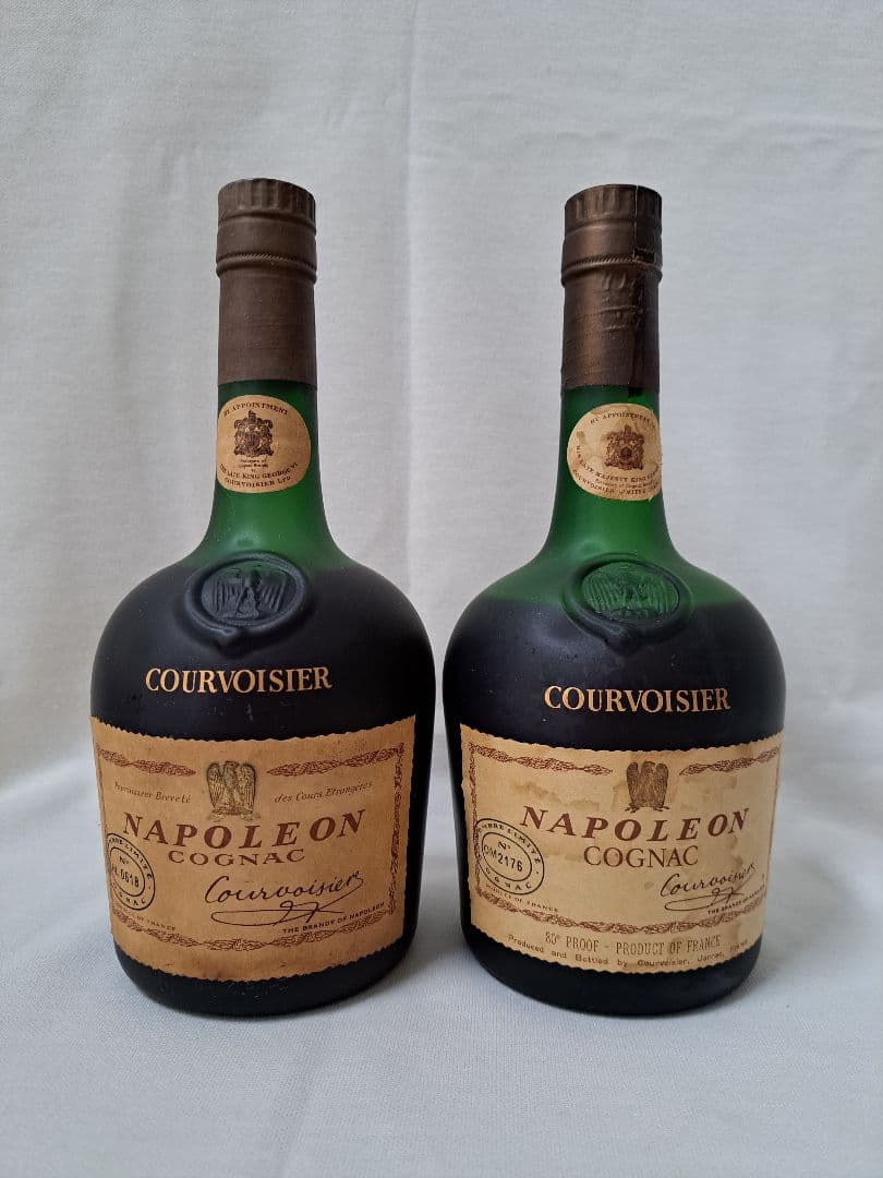 COURVOISIER NAPOLEON COGNAC 2本未開封古酒