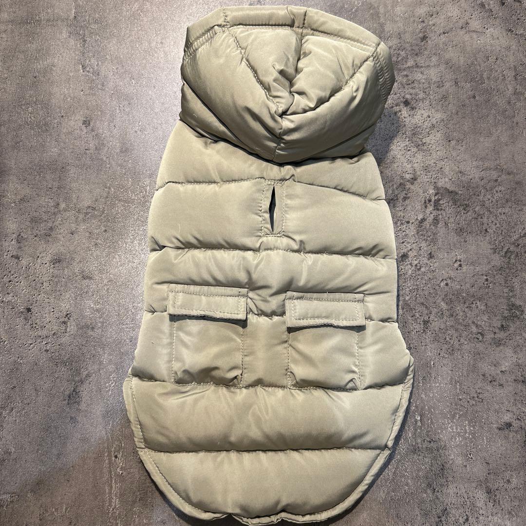 moncheri フード付きダウンジャケット カーキ DMサイズ