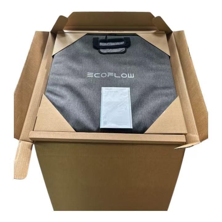 ECOFLOW 160W ポータブルソーラーパネル 両面